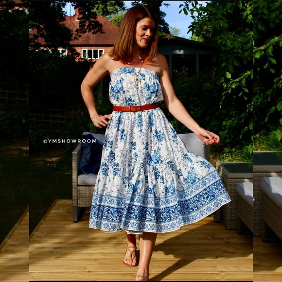 ZARA Cotton maxi skirt - Picture 6 of 8